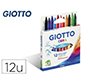 Lapices cera giotto caja de 12 unidades colores surtidos