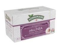Infusión Hornimans InfuLinea manzana malva y sauco - caja de 20 bolsitas