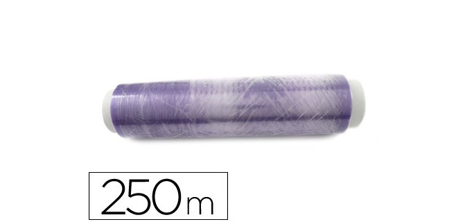 Film transparente alimentacion rollo de 250m ancho 30cm