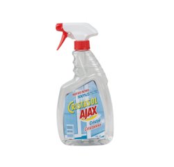 Limpiacristales liquido ajax cristalino con pistola pulverizadora 750 ml