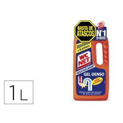 Desatascador de tuberias gel wc net energy botella de 1 litro