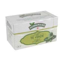 Té verde Hornimans a la menta - caja de 20 bolsitas