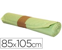 Bolsas de basura Amarilla 28 micras 100L - Rollo de 10 unidades