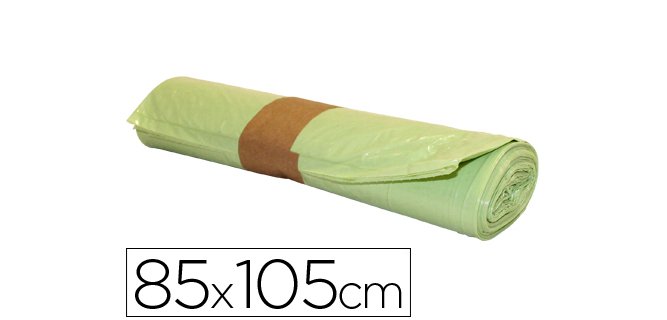 Bolsas de basura Amarilla 28 micras 100L - Rollo de 10 unidades