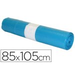 Bolsas de basura Azul  30 micras 23L - Rollo de 15 bolsas