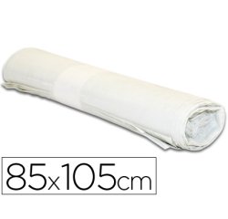 Bolsas de basura blanca 28 micras 100L - Rollo de 10 unidades 