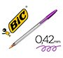Boligrafo bic cristal fun morado punta 1,6 mm