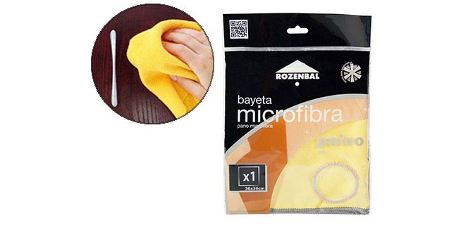 Bayeta microfibra polvo 36x36 cm