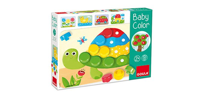Juego Goula didáctico baby color