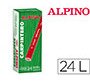Lapices alpino carpintero caja de 24 unidades