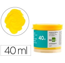 Témpera escolar Liderpapel - Bote de 40 ml.