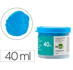 Témpera escolar Liderpapel - Bote de 40 ml.