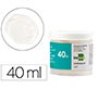 Tempera escolar liderpapel 40 ml blanco