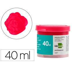 Témpera escolar Liderpapel - Bote de 40 ml.