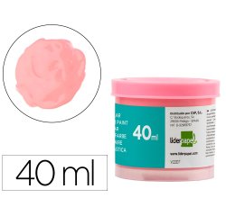 Témpera escolar Liderpapel - Bote de 40 ml.