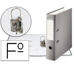 Archivador de palanca esselte carton forrado pvc folio lomo de 75 mm con rado