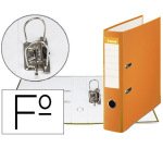 Archivador de palanca esselte carton forrado pvc folio lomo de 75 mm con rado