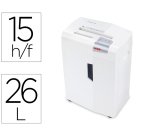 Destructora de documentos HSM shredstar X15, nivel de seguridad 4, corte en partículas, 15 hojas
