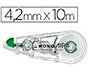 Corrector tombow mono air cinta 4,2 mm x 10 m