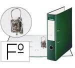 Archivador de palanca esselte carton forrado pvc folio lomo de 75 mm con rado