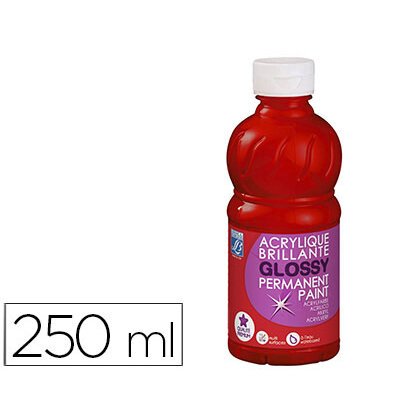 Pintura acrílica brillante l&b - Bote de 250 ml