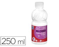 Pintura acrílica brillante l&b - Bote de 250 ml