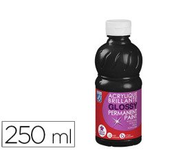 Pintura acrílica brillante l&b - Bote de 250 ml