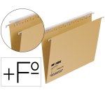 Carpetas colgantes para armarios 24,4 x 36,6 cm Folio+ Fade Eco lomo V