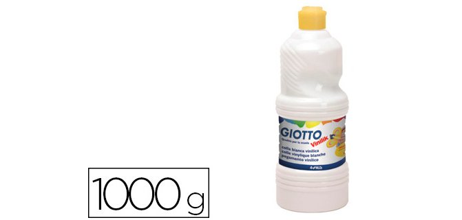 Pegamento cola blanca giotto vinilik bote de 1000 g