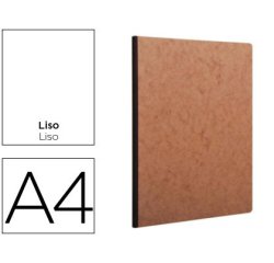 Libreta age-bag tapa cartulina lomo cosido liso 96 hojas color havana 210x297 mm