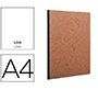 Libreta age-bag tapa cartulina lomo cosido liso 96 hojas color havana 210x297 mm