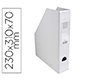 Revistero exacompta pvc lomo 70 mm color blanco 230x310x70 mm
