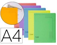Paquete de 5 dossieres uñeros Exacompta Forever - A4 - Colores surtidos
