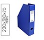 Revistero exacompta pvc lomo 70 mm color azul 230x310x70 mm