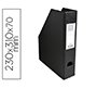 Revistero exacompta pvc lomo 70 mm color negro 230x310x70 mm