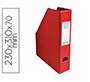 Revistero exacompta pvc lomo 70 mm color rojo 230x310x70 mm