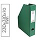 Revistero exacompta pvc lomo 70 mm color verde 230x310x70 mm