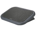 Reposapies ajustable q-connect con alfombrilla caucho 450x330x85 mm