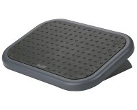 Reposapies ajustable q-connect con alfombrilla caucho 450x330x85 mm
