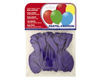 Globo 100% latex biodegradable pastel lila bolsa de 20 unidades