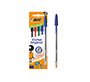 Boligrafo bic cristal original bolsa de 5 unidades colores surtidos 2 azul /1 negro /1 rojo /1 verde