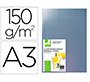 Cubiertas para encuadernar Q-connect PVC A3 incolora 150 mc - Paquete de 100 unidades
