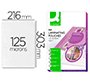 Paquete de 100 fundas de plastificar A4 q-connect 303 x 216 mm 125 micras Mate