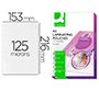 Paquete de 100 fundas de plastificar A5 q-connect 153 x 216 mm 125 micras