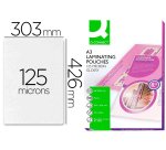 Paquete de 100 fundas de plastificar A3 q-connect 303 x 426 mm 125 micras