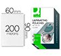 Paquete de 100 fundas de plastificar carnet-nif q-connect 60 x 90 mm 200 micras