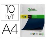 Papel carbon liderpapel azul din a4 bolsa de 10 hojas