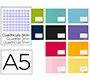 Libreta liderpapel write a5 apaisada 32h 60gr cuadro 3 mm con margen