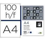 Papel carbon liderpapel film azul din a4 caja de 100 hojas