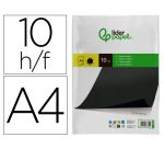 Papel carbon liderpapel negro din a4 bolsa de 10 hojas
